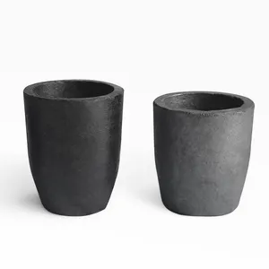 YihuiCasting Clay Graphite Melting Crucible For Metals Melting Crucible For Gold Silver Copper Brass Iron Melting