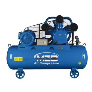 Bomba de compresor de aire de buena calidad impulsada por Correa, MZB, 5.5KW, 7.5HP, buena calidad, gran venta en el mundo