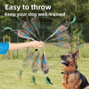 Juguete de parachoques de pato de dibujos animados, interactivo, de tamaño mediano, herramienta de entrenamiento para animales pequeños, para enseñar patos mallard y aves acuáticas - Product Image 3