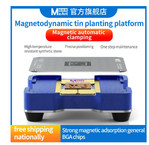 Plataforma de plantilla MaAnt BGA Reballing para <span class=keywords><strong>iPhone</strong></span> A8 a <span class=keywords><strong>A16</strong></span> placa base MTK EMMC Qualcomm HUAWEI CPU herramientas de reparación de soldadura - Product Image 5