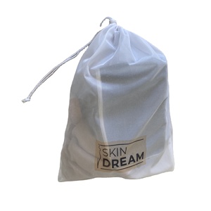 Bolsa de lavado con cordón personalizado de 20 pulgadas, bolsa de lavanderí<span class=keywords><strong>a</strong></span> de malla fina blanca con logotipo, bolsa de lavado de lencerí<span class=keywords><strong>a</strong></span> de <span class=keywords><strong>entrega</strong></span> rápida - Product Image 1