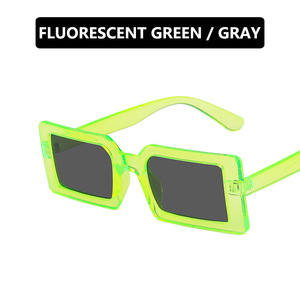 Retro <b>Sunglasses</b> Trendy New Rectangular Outdoor Sun Protection <b>Sunglasses</b> Fashionable - Product Image 3