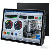 Écran d'ordinateur intégré Yingtouch 17 pouces 16:9 capacitif pour la logistique d'entrepôt, le contrôle industriel, la surveillance murale