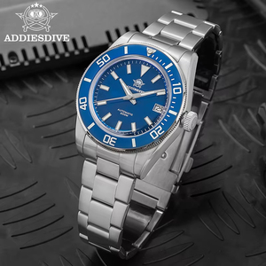 Montre <span class=keywords><strong>automatique</strong></span> vintage pour hommes, 39mm, avec lunette en céramique, résistance à l'eau 20 bars, cadran lumineux, montre de plongée pour hommes AD2084 - Product Image 4
