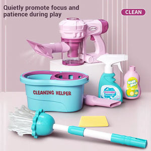 2025 <span class=keywords><strong>aspirateur</strong></span> à <span class=keywords><strong>main</strong></span> Portable pour enfants jouets en plastique Simulation électrique balayeuse Kit pour ménage semblant jouer <span class=keywords><strong>jouet</strong></span> - Product Image 2