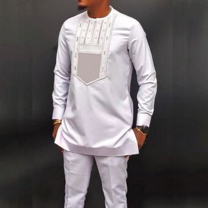 <span class=keywords><strong>Traje</strong></span> de Manga Larga de Moda Masculina Africana para Comercio Exterior Transfronterizo, Estilo Europeo y Americano, para Plataformas Independientes de AliExpress - Product Image 2