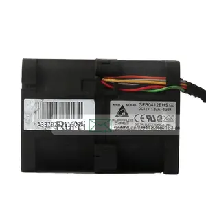 Оригинальный Дельта 24V 48V DC12V 1.82A EC AC 40X40X56MM 4 см 4056 высокой скорости сервер наддува двойные двигатели GFB0412EHS Вентилятор охлаждения