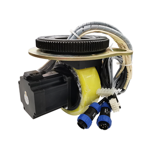 ล้อขับเคลื่อนมอเตอร์เต็มกำลัง 750w เส้นผ่านศูนย์กลางเล็ก พร้อมระบบบังคับเลี้ยวสำหรับระบบอัตโนมัติในโรงงาน - Product Image 5