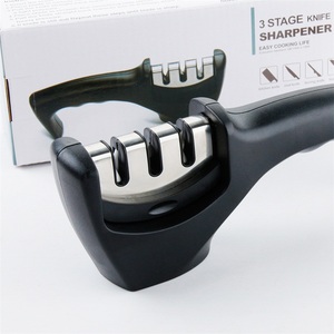 Hướng dẫn sử dụng nhà bếp dao mài 3 khe cố định Góc Mài ba giai đoạn sử dụng hàng ngày dao mài đá - Product Image 1