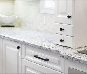 WEKIS Adjustable Aluminum Alloy Furniture Handles Industrial <b>Knobs</b> Rustic <b>Black</b> Kitchen Cabinet Drawer Hardware for Living Room - Product Image 5