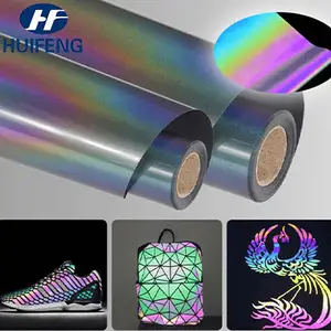 0.5mm Waterproof Color Reflective Heat Transfer Vinyl Flex/Film