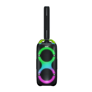 Sistema de Altavoces PA Profesional Activo <span class=keywords><strong>DASN</strong></span> MAX1150W de 8 Pulgadas, Subwoofer, para DJ, Fiestas, Escenarios, Interiores, Exteriores, Iglesias, Columna de Madera - Product Image 3