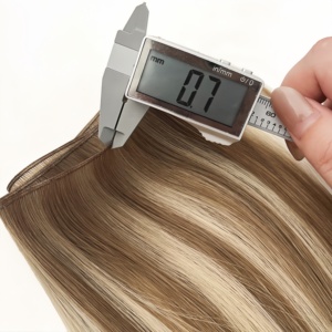 Extensiones de Cabello Ruikang para Genius Weft, Cabello Remy Europeo, Técnica de Doble Trama, Cabello Humano de Alta Calidad - Product Image 6
