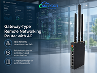 Routeur de réseau industriel WiFi 4G Milesgo RT5001-WIFI-4G pour IoT, SCADA, BMS et communication de périphériques distants
