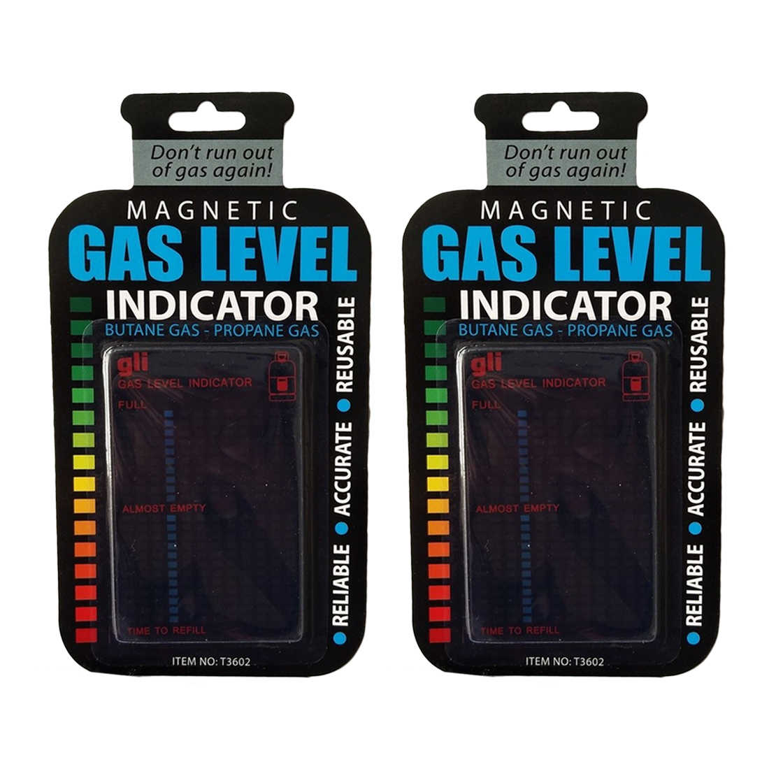 Gas level. Gas level