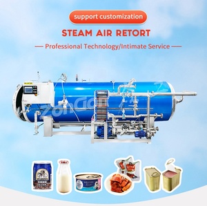 Esterilizador de vapor Industrial comercial <span class=keywords><strong>Autoclave</strong></span> Retort Almuerzo Carne Latas de aluminio <span class=keywords><strong>Conservas</strong></span> de frutas Mermeladas Alimentos envasados flexibles - Product Image 2