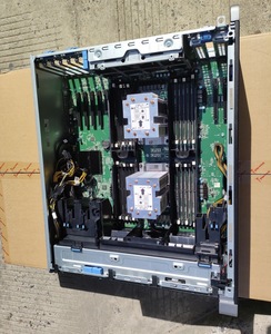 เวิร์กสเตชัน Dual CPU Xeon Scalable T7920 พร้อมการ์ดจอ RTX 4090 สำหรับงานเรนเดอร์ CAD ความละเอียดสูงและการเรียนรู้เชิงลึก คอมพิวเตอร์แบบทาวเวอร์ 1TB SSD 8GB RAM สำหรับงานเซิร์ฟเวอร์ - Product Image 1