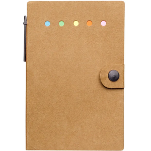 Promotional Eco-Friendly Kraft Paper Memo Notepad <b>Notes</b> Logo Wholesale Creative Reusable <b>Sticky</b> <b>Note</b> Set - Product Image 3