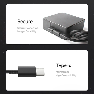 <span class=keywords><strong>Chargeur</strong></span> USB C pour ordinateur portable 100W avec compatibilité universelle et prises personnalisables - Product Image 6