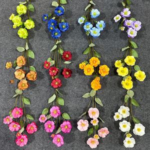 Fleurs artificielles en soie mélangée, décorations réalistes pour mariage, maison, salon et arrangements de salle de mariage - Product Image 2