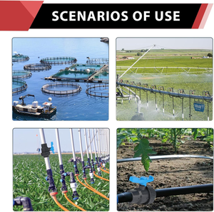 Robuste vanne sphérique SCH 80 en PVC de 2.5 pouces avec union démontable pour un débit à alésage complet - Product Image 5