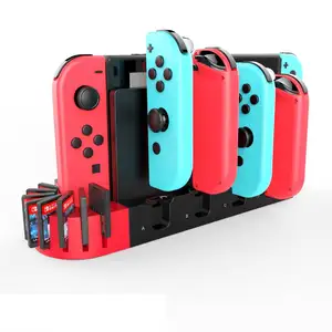 IPEGA Đế Sạc Điều Khiển Trò Chơi Mới Có Đèn Led Cho Máy Chơi Game Nintendo Switch Joy-Pad Đế Sạc