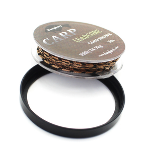 Leadcore — tresse <span class=keywords><strong>de</strong></span> pêche brun camouflage <span class=keywords><strong>de</strong></span> 5m, bas <span class=keywords><strong>de</strong></span> ligne adapté aux carpes, pour montage chod-rig ou hélicoptère, pratique <span class=keywords><strong>de</strong></span> la pêche au coup - Product Image 2