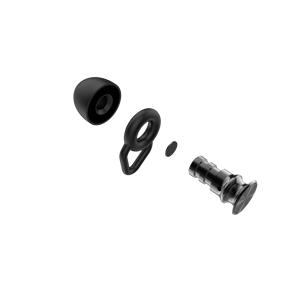 Bouchons d'oreilles en silicone souple réutilisables, 4 tailles, réduction du bruit, <span class=keywords><strong>protection</strong></span> <span class=keywords><strong>auditive</strong></span>, pour concerts, natation - Product Image 5