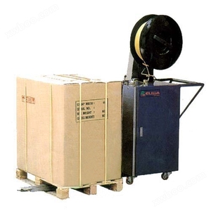 Máquina flejadora de palets para cajas de cartón, máquina flejadora de palets pequeños, máquina flejadora de cartón - Product Image 1