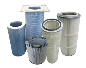 American custom foldable air industrial cartridge dust collector filter element