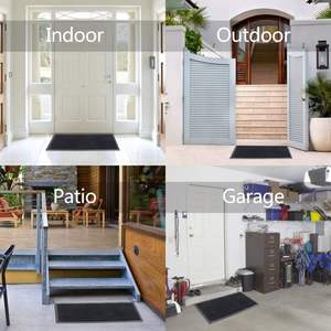 Tapis d'entrée antidérapant commercial hautement absorbant, tapis de porte en <span class=keywords><strong>caoutchouc</strong></span> rembourré pour la maison, l'hôtel, tapis de porte lavables pour une utilisation en extérieur - Product Image 6