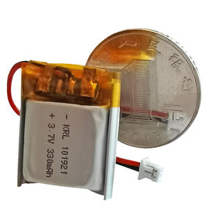 Originele Fabriek <span class=keywords><strong>3</strong></span>.7 V 101921 330Mah Oplaadbare Lipo Pouch Ion Batterijen Voor Headset Premium Lithium Polymeer Batterij - Product Image 1