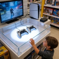 Machine de jeu d'arcade de haute qualité, machines de jeu vidéo ABS compactes 3D pour les enfants et les adultes en intérieur, parc d'attractions, jeu d'arcade