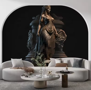 Mythologie Grecque Troy <span class=keywords><strong>Helen</strong></span> Statue Décoration Murale Pvc Papier Peint - Product Image 3