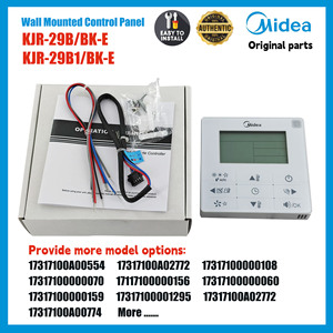 Midea VRF Wired Remote Controller KJR-29B/BK-E 17317100A00774 Air Conditioner Wall Mounted HVAC Control Panel - Product Image 2