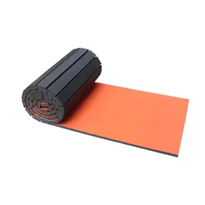 Fabrik XPE Teppich gymnastik Tatami Puzzle Judo Roll Up Matten Bodenbelag Cheerleading für Fitness