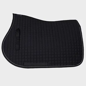 Custom Horse Products Equestrian Saddle Pad With Cotton Lining Of Polyester And Polyester Filling Horse Saddle Pad