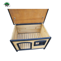 Grande niche moderne pour chiens, robuste, étanche et respirante, chenils pour grands chiens en plein air pour la vente en gros