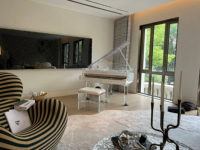 OEM ODM Grand Piano, Dernier Modèle, Clavier Professionnel Transparent en Cristal Triangulaire pour la Maison, Instruments de Musique