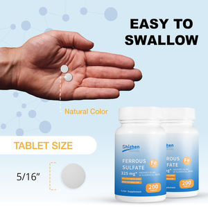 Suplemento de <span class=keywords><strong>Hierro</strong></span> OEM, Tabletas de Sulfato Ferroso, 200 Unidades - <span class=keywords><strong>Hierro</strong></span> de Alta Potencia <span class=keywords><strong>para</strong></span> el Apoyo de las Glóbulos Rojos y el Alivio de <span class=keywords><strong>la</strong></span> <span class=keywords><strong>Anemia</strong></span> - Product Image 3