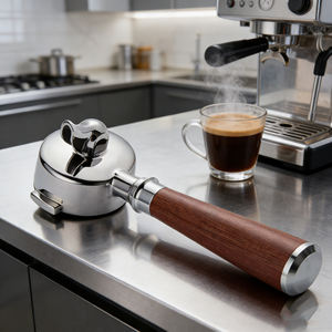 ตัวกรองเอสเพรสโซ<span class=keywords><strong>แบบ</strong></span>พกพา คลาสสิค บาริสต้า ขนาด 58 มม. ทำจากสแตนเลส ใช้ซ้ำได้ เป็นมิตรกับสิ่งแวดล้อม <span class=keywords><strong>แบบ</strong></span>ปากเดียว - Product Image 5