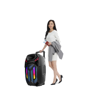 15inch Mới đa chức năng Đảng hoạt động <span class=keywords><strong>DJ</strong></span>/<span class=keywords><strong>PA</strong></span> loa siêu trầm xe đẩy di động bên loa - Product Image 3