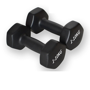 Conjunto de mancuernas hexagonales de hierro para gimnasio de alta calidad para mujeres, fabricante, promoción, garantía de calidad, venta de entrenamiento - Product Image 1