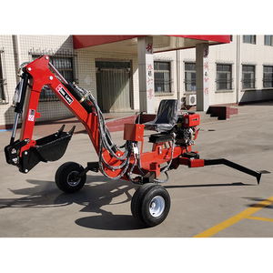<span class=keywords><strong>Mini</strong></span>-chargeuse rétrocaveuse tractable personnalisée avec moteur 9 CV, 15 CV, 13,5 CV, <span class=keywords><strong>mini</strong></span>-chargeuse rétrocaveuse tractable pour VTT - Product Image 1