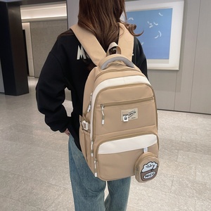 Borsa per cellulare per studenti delle scuole primarie/secondarie, zaino semplice in nylon, leggero e capiente, in stile coreano, per ragazze. - Product Image 2