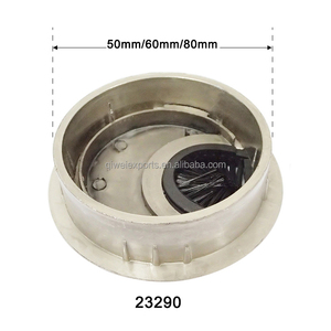 Copertura del foro del cavo del Computer passacavo da scrivania in lega di zinco 23290 - Product Image 6