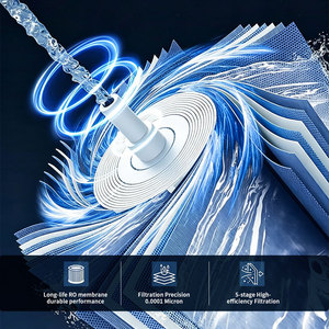 <span class=keywords><strong>Filtre</strong></span> à <span class=keywords><strong>eau</strong></span> sous évier à osmose inverse de qualité supérieure 2400G RO, avec <span class=keywords><strong>robinet</strong></span> à micro-bulles, compatible avec la personnalisation OEM - Product Image 3