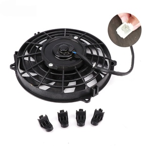 Suitable for <b>Beach</b> Buggy Water Tank Cooling Fan Off-road Motorcycle 150-250CC Go-Kart Plastic Radiator Fan - Product Image 1