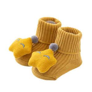 Calcetines <span class=keywords><strong>de</strong></span> suelo <span class=keywords><strong>de</strong></span> tubo medio Unisex para recién nacidos, equipo <span class=keywords><strong>de</strong></span> algodón informal, personaje <span class=keywords><strong>de</strong></span> dibujos animados <span class=keywords><strong>de</strong></span> bebé antideslizante para primavera y otoño, venta al por mayor 1 - Product Image 5