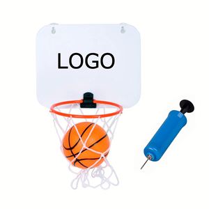 Panier de basket mural intérieur personnalisé avec logo, pour enfants, mini panier de basket mural, ensemble de jouets - Product Image 2
